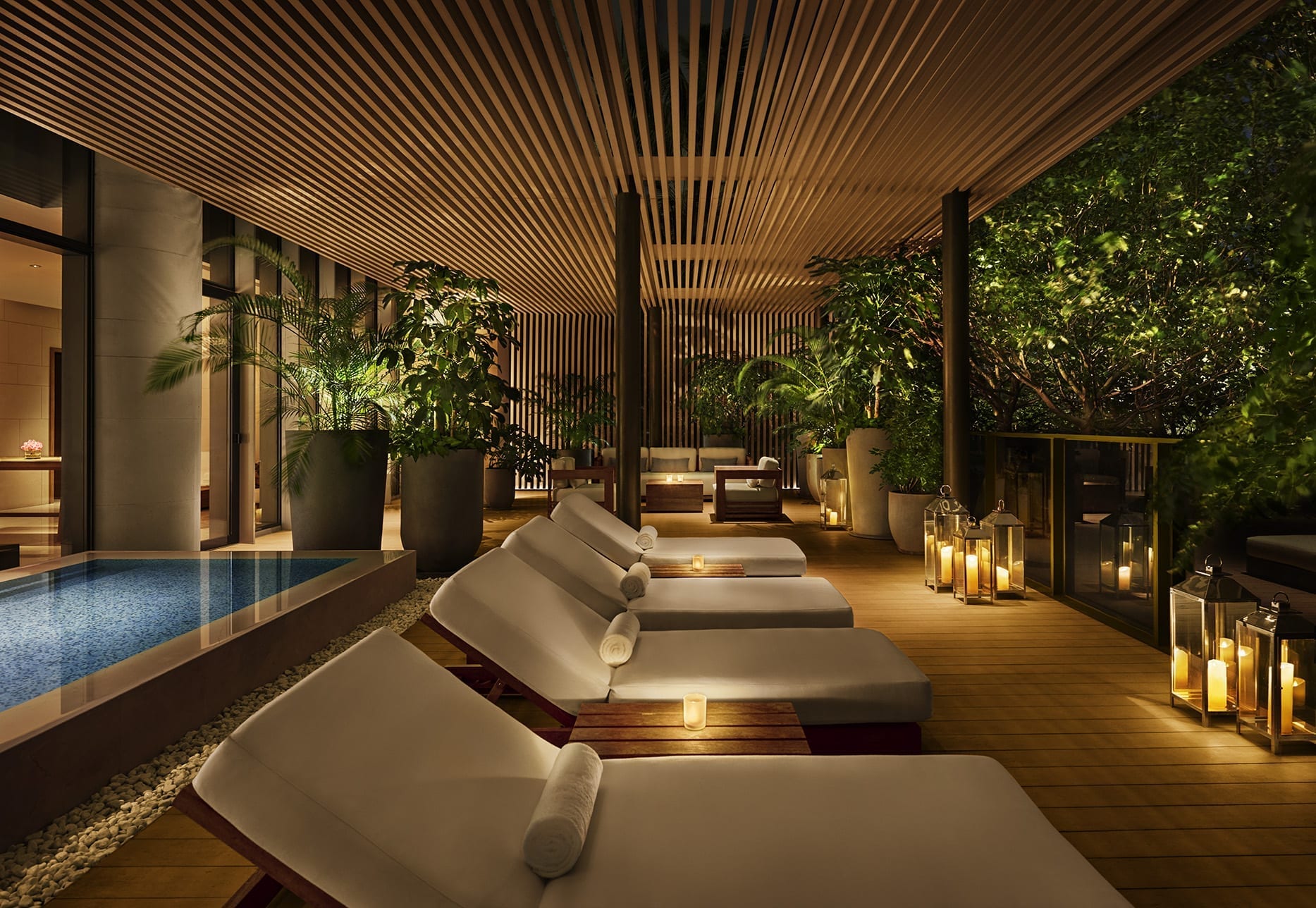 长沙酒店设计装修中空间设计光的运用效果图