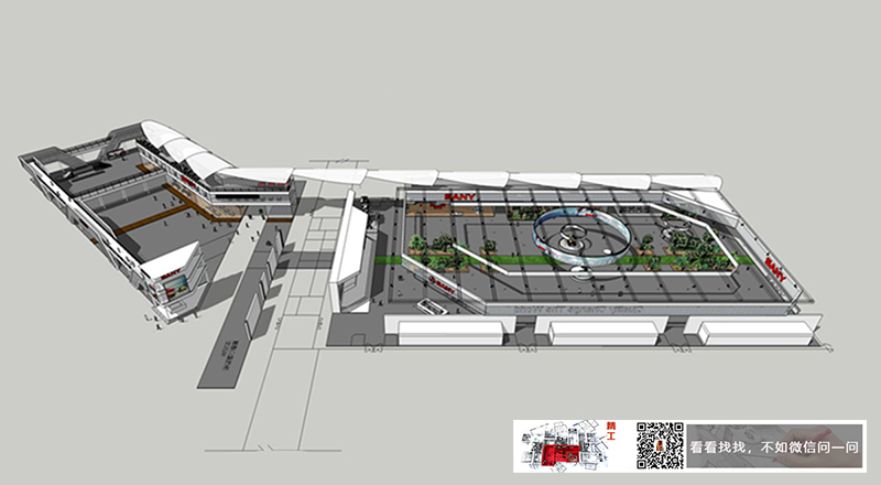湖南三一工程机械企业展厅装修设计模型
