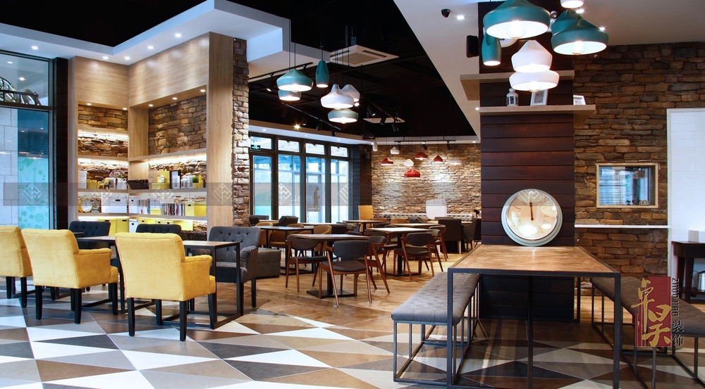 长沙餐饮门店装修公司如意特色餐厅装修装修风格效果图